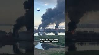Ukraine strikes Russian oil terminal as Putin's economic forum opens