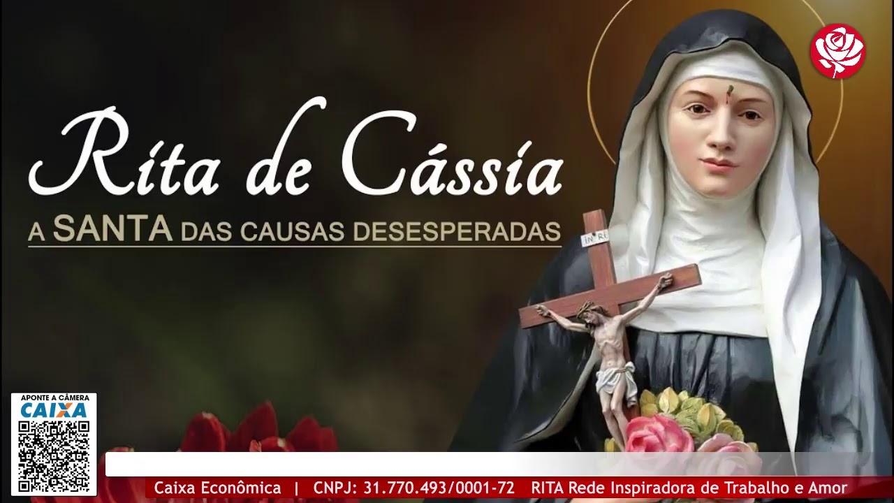 Santa Rita Rosa Missa das Rosas de Santa Rita de Cássia - YouTube