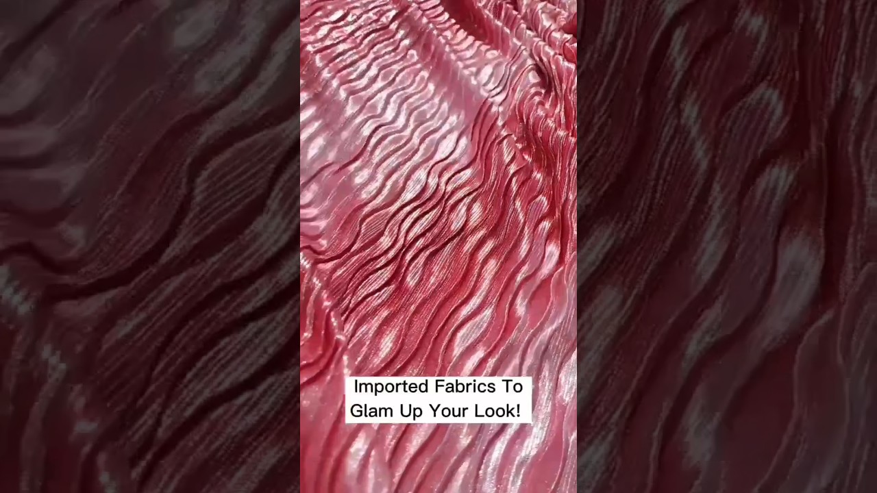 Sizzling Imported fabric s will elevate your Persona! 