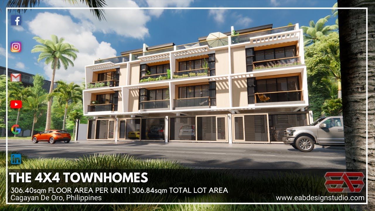 The 4x4 Townhomes | Cagayan De Oro | EAB Design Studio
