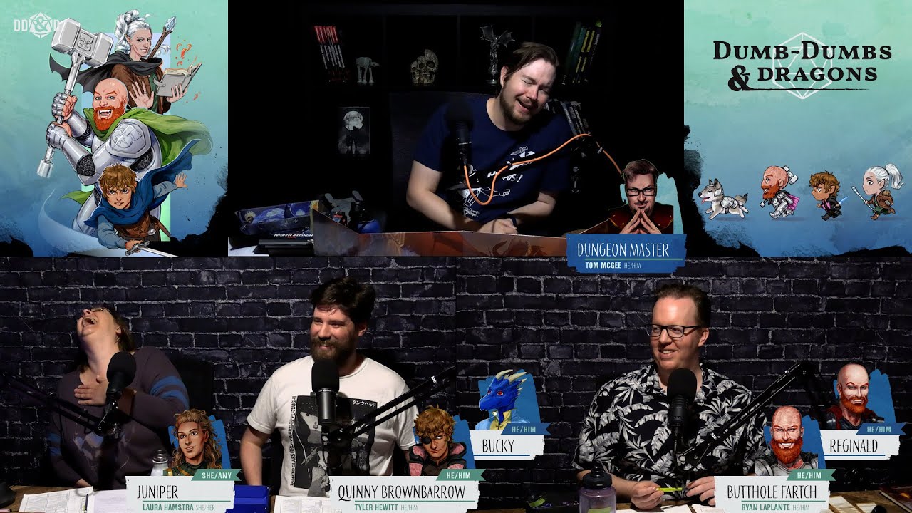 DumbDumbs & Dragons Episode 7.17 It’s Paint Night! YouTube