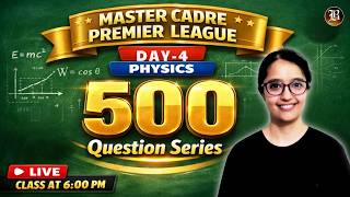 Master cadre premier league | Physics | 500 question series | by Gurpreet kaur Mam  | Bansal Academy