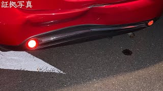 車で事故を起こしました。