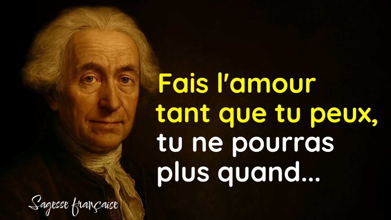 Les proverbes français sont courts, simples… mais redoutablement vrais.