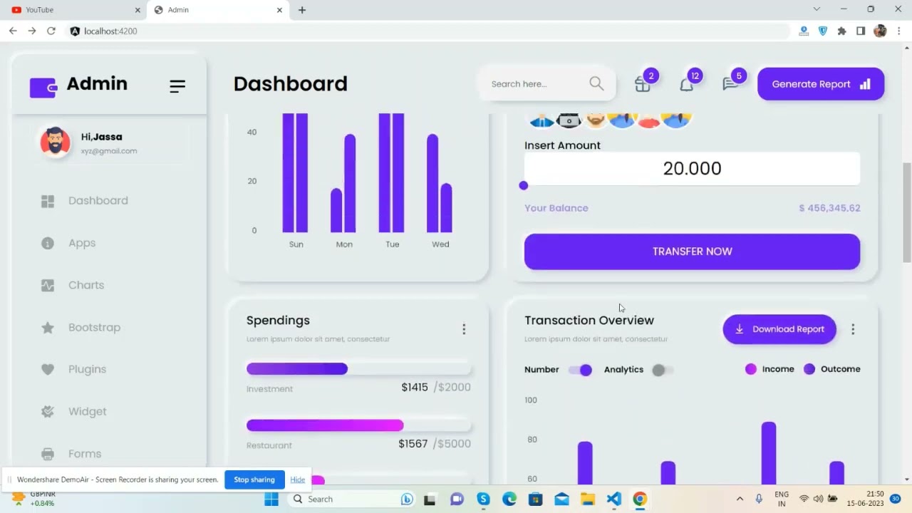 Perfect Teaser for Angular 17 Admin Dashboard Template in 2024