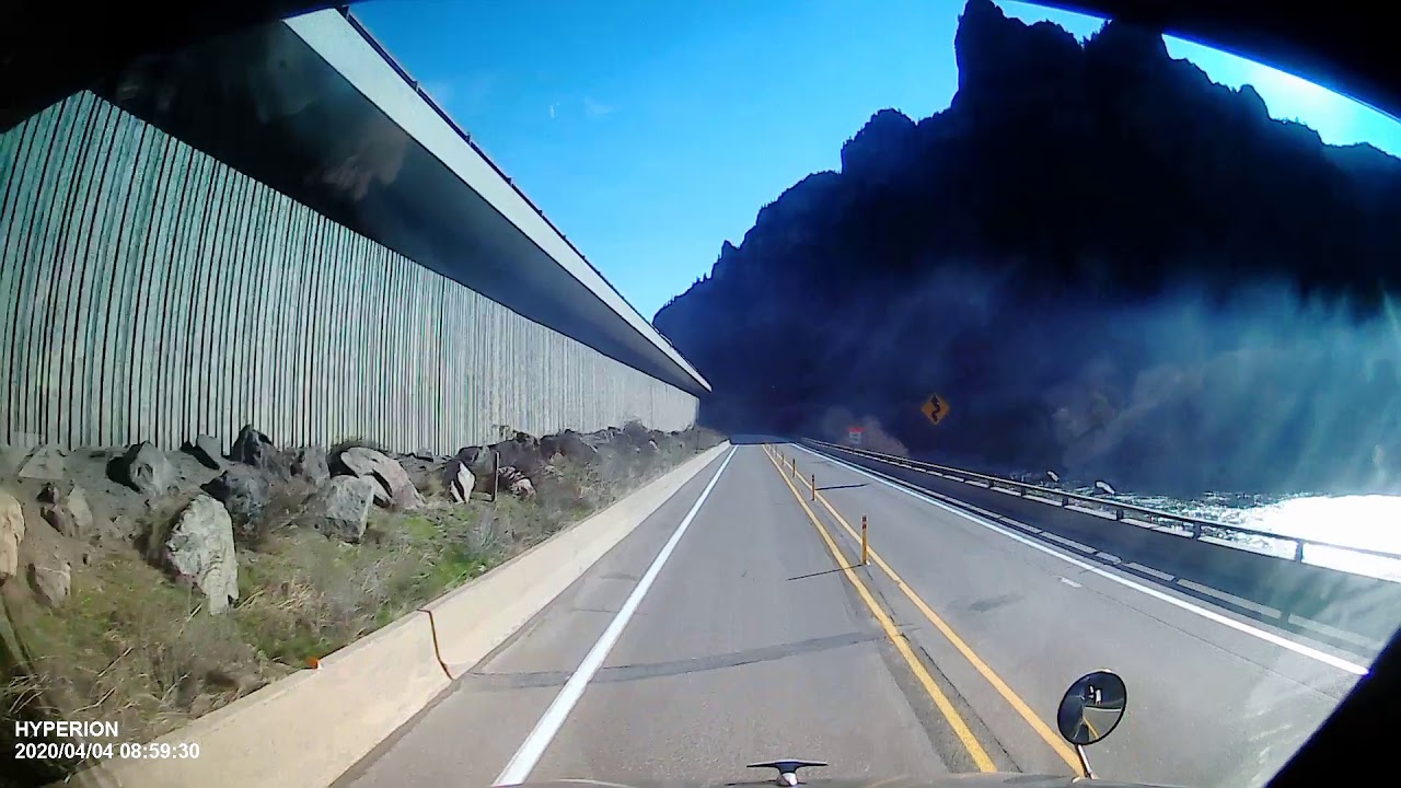 Part 6I 70 eastbound in Colorado through Glenwood Canyon YouTube