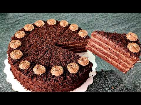 NOBLE TRUFFLE Cake! Luxurious with perfect taste and texture! With simple ingredients!