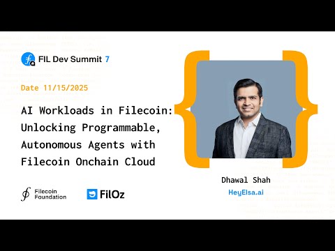 AI Workloads in Filecoin: Unlocking Programmable, Autonomous Agents with Filecoin Onchain Cloud