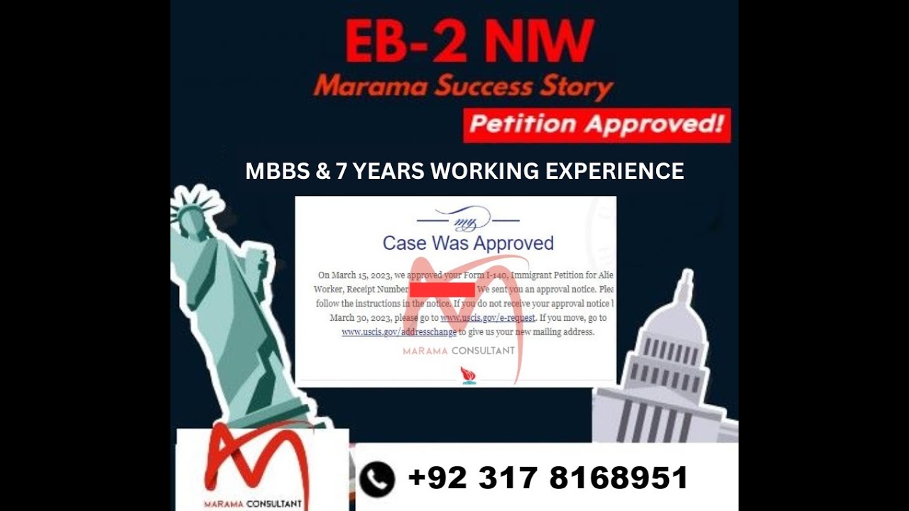 EB-2 Petition Approved | MR. ZAFAR MAJEED MBBS | | Marama Consultants |