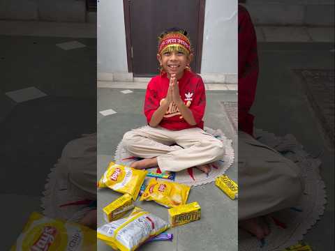 Abhiraj Ko Mata Rani Ne Bacha Liya Jai Mata Di 🙏😀 #shorts