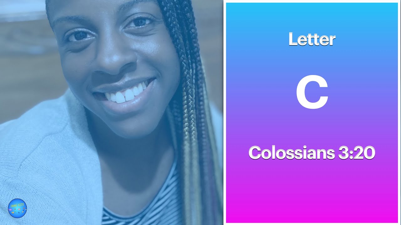 LETTER C Bible Verse | IMMV KIDS