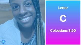 Letter C Bible Verse Immv Kids