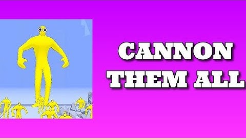Cannon Them All (by GoodLuck3 Inc.) IOS Gameplay Video (HD)