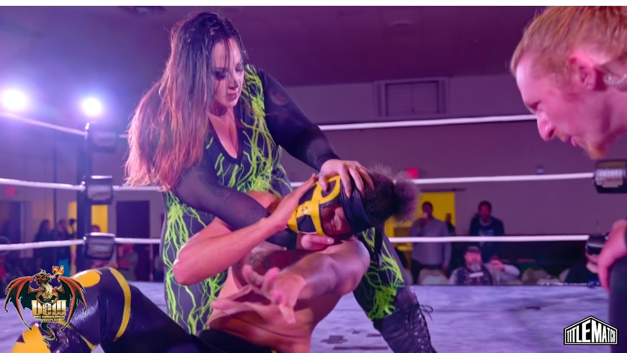 Сэмми Хаос против Ди Вайба [ПОЛНЫЙ МАТЧ] BCW Intergender Wrestling