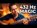 432Hz Fingerstyle Guitar | Relaxing Music for Stress Relief & Inner Peace