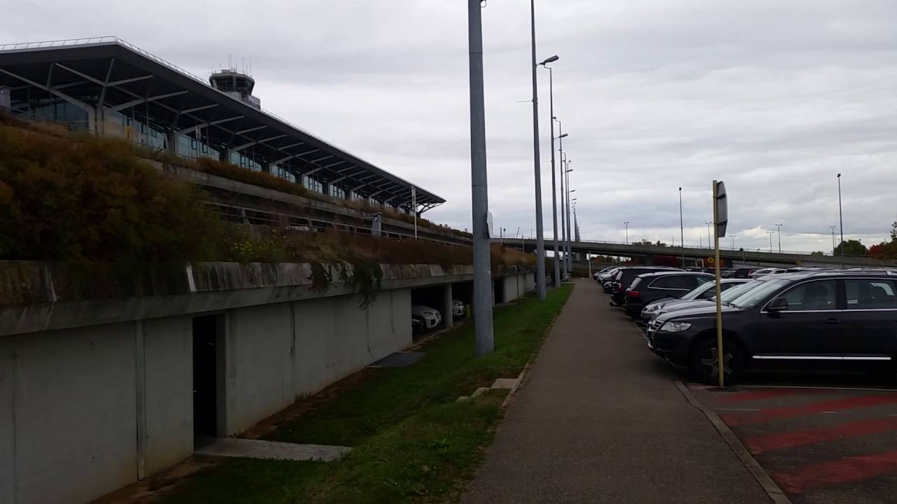 Flughafen Basel Parken Französische Seite Anfahrt www.youtube.com