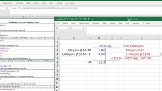 M4 Fifo Sock Market Excel