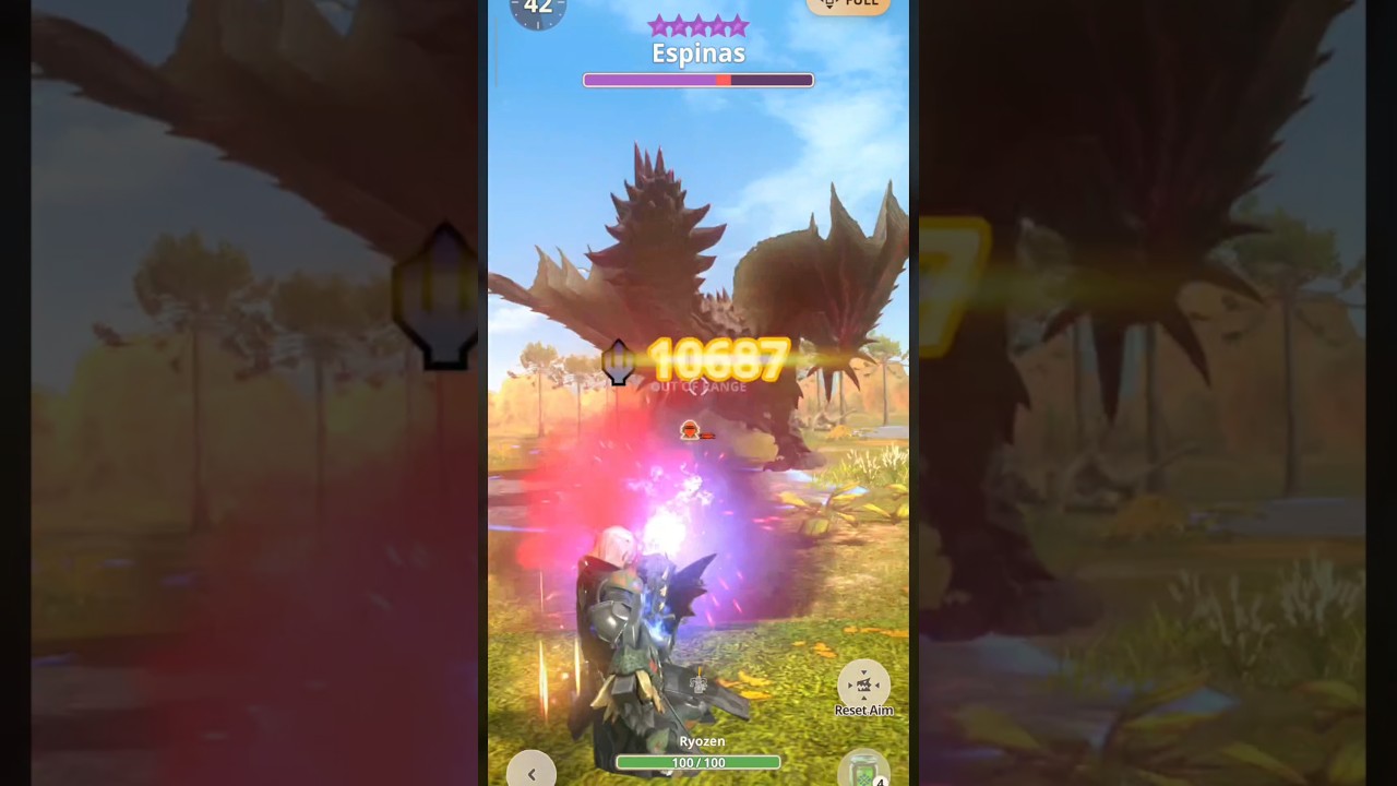 10★Espinas vs Evade Reload Deviljho HBG - MHNow 