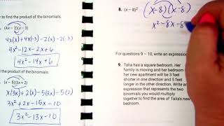 M2 APEX 3 3 2 Checkup Practice Problems p  190 191