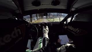 46 Rajd Cieszyńska Barbórka 2022 - OS 3 Zbigniew Cieślar - Feruga / Drewniak - Ford Fiesta R2