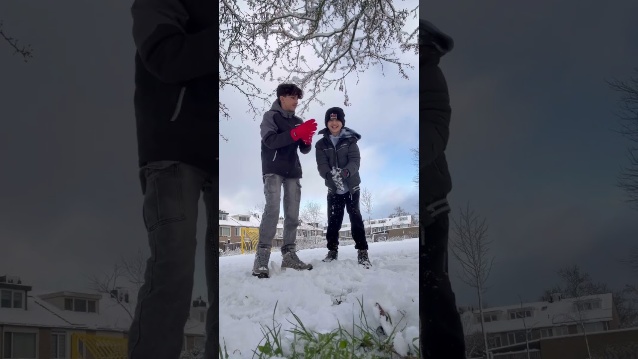 تحدي ضد امير في الثلج 😂❄️ ||🔴 عائلة يزن الاسطورة 🔴||