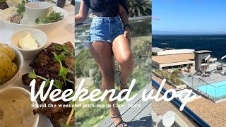 Spend the weekend with me in Cape Town | Travel vlog