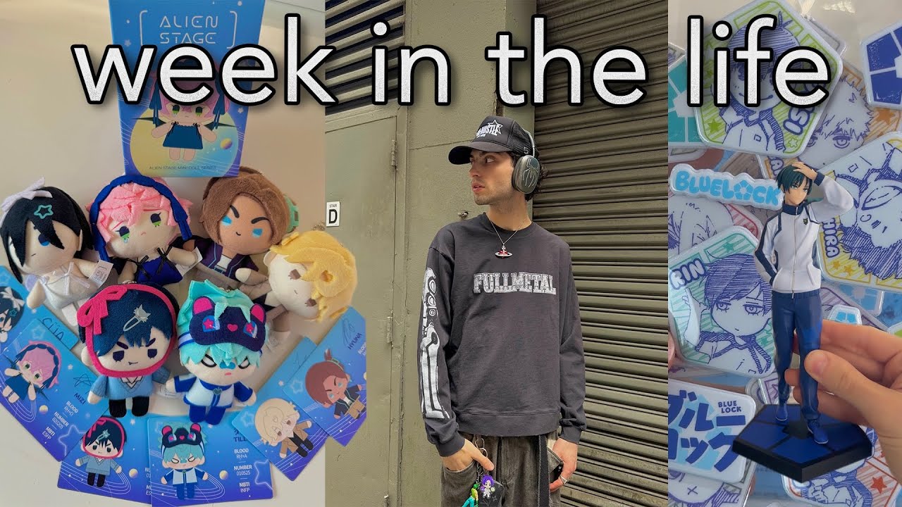 week in the life: shopping, unboxings, anime & more