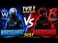 Warsigamerz vs Ragedd5hour ⚔️ 1v1 Custom Match