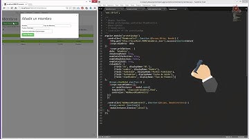 35.- Curso de AngularJS. Crear código para cerrar ventana modal.