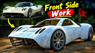 Making a Pagani Huayra Replica From Scratch || 🔥💀