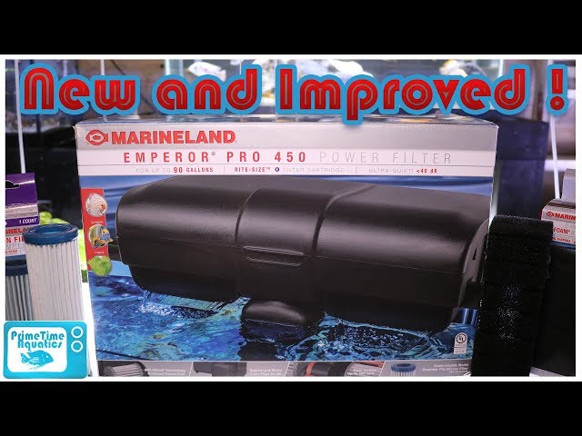 Marineland Emperor Pro 450 Filter Review | Unboxing | Assembly: A