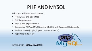 casharkii 2aad _ php and mysql course 2025