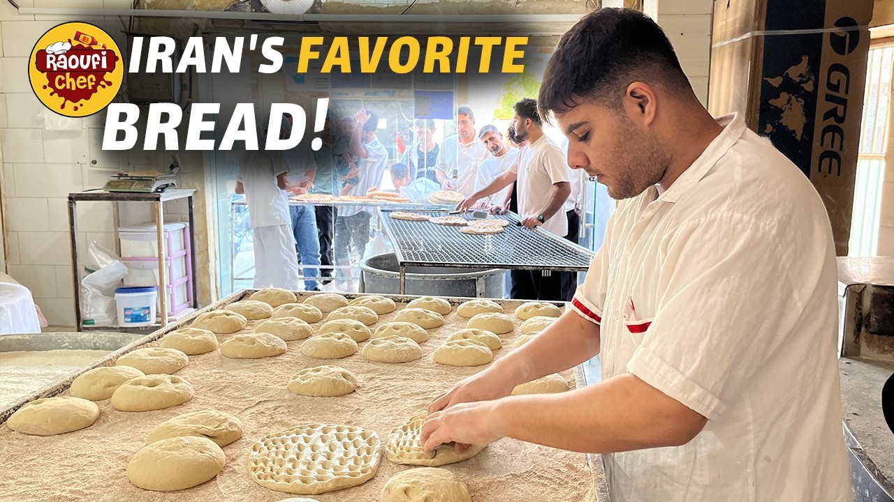How Iran's Favorite Bread is Made