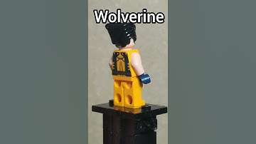 How to make a Lego weapon-x Wolverine #xmen #lego #marvel