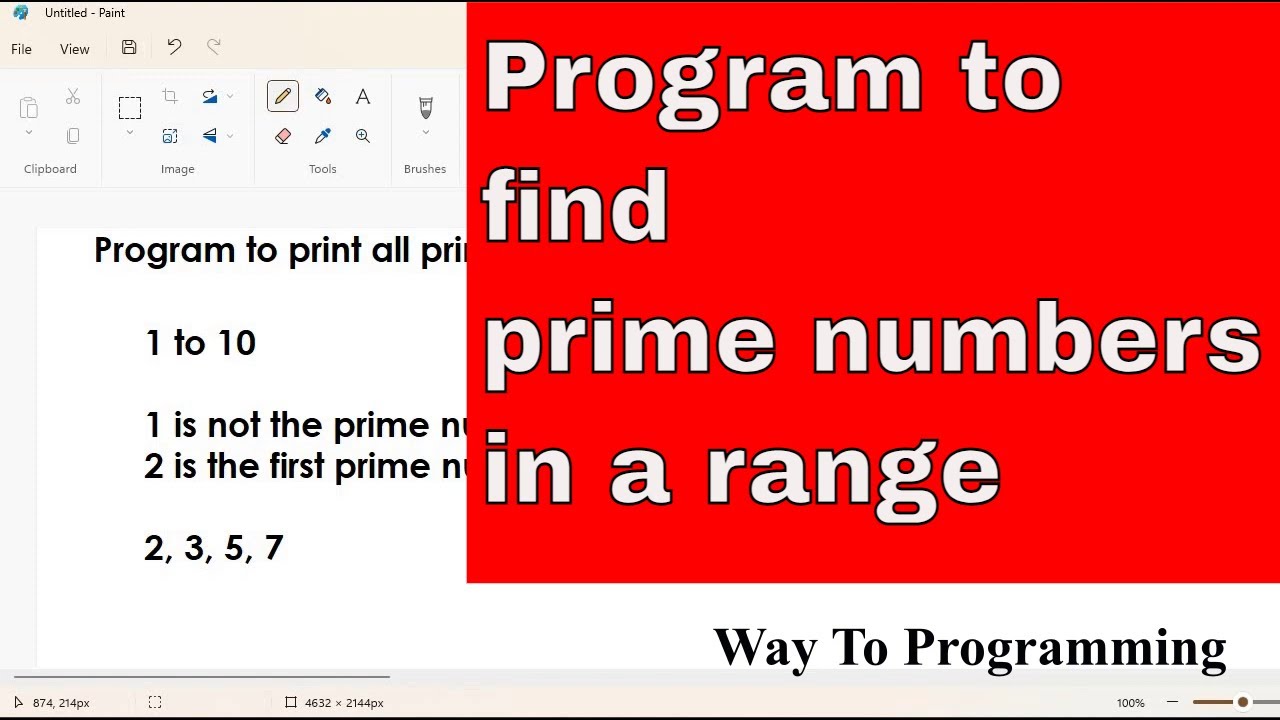 Python Program 24: PRIME NUMBERS IN PYTHON||PYTHON FIND PRIME NUMBERS ...