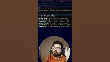 Bitwise and, or ,not operators in javascript