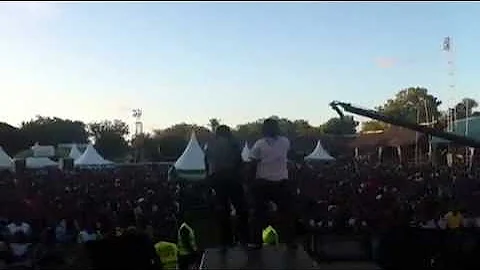 Dk and Jimmy Gait - Furi Furi [Live on Stage at Groove Celebration Concert in Mombasa - MwapiTV]