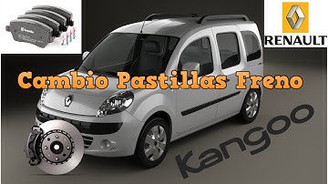 Pastillas de freno delanteras renault kangoo