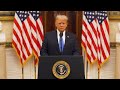 President Donald Trump Delivers Farewell Address