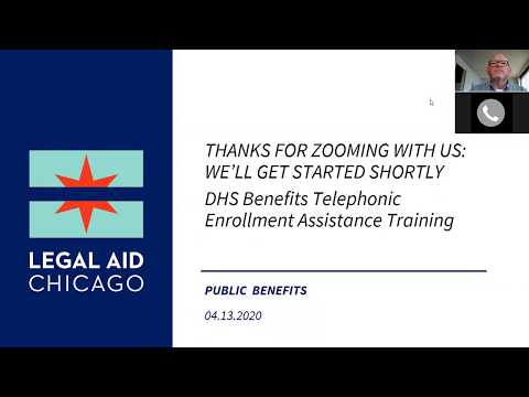 Public benefits online enrollment training