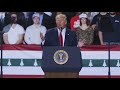 Trump reacts to impeachment vote at Michigan rally