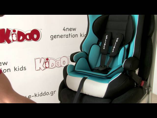 Kiddo Caliber Κάθισμα Ασφαλείας Αυτοκινήτου | Οδηγίες Τοποθέτησης - YouTube