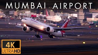 Mumbai Airport | Evening Plane Spotting | 2023 | MEGA Compilation | 4K