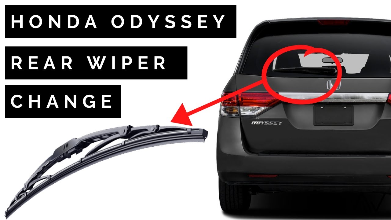 How to Change the Rear Wiper Blade Assembly on a Honda Odyssey | 2011