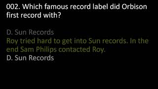 Roy Orbison Quiz Question02