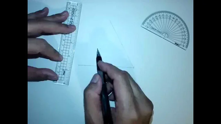 Drawing a Triangle with 2 given angles