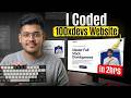 Built Landing Page of 100xdevs Website | No Vibe-Coding Challenge | 1st Live Stream | Day 1