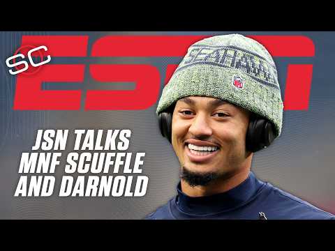Jaxon Smith-Njigba on the Seahawks-Texans scuffle & Sam Darnold playing 'ELITE' | SportsCenter