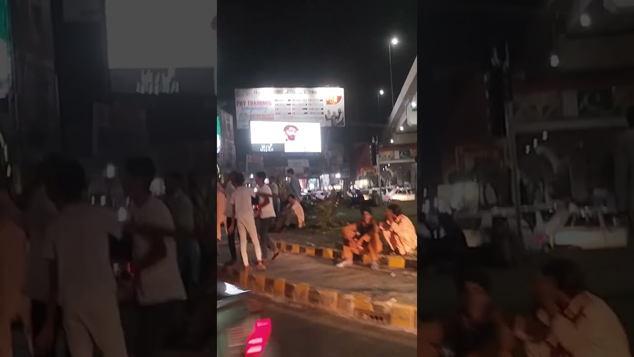 multan city night view 