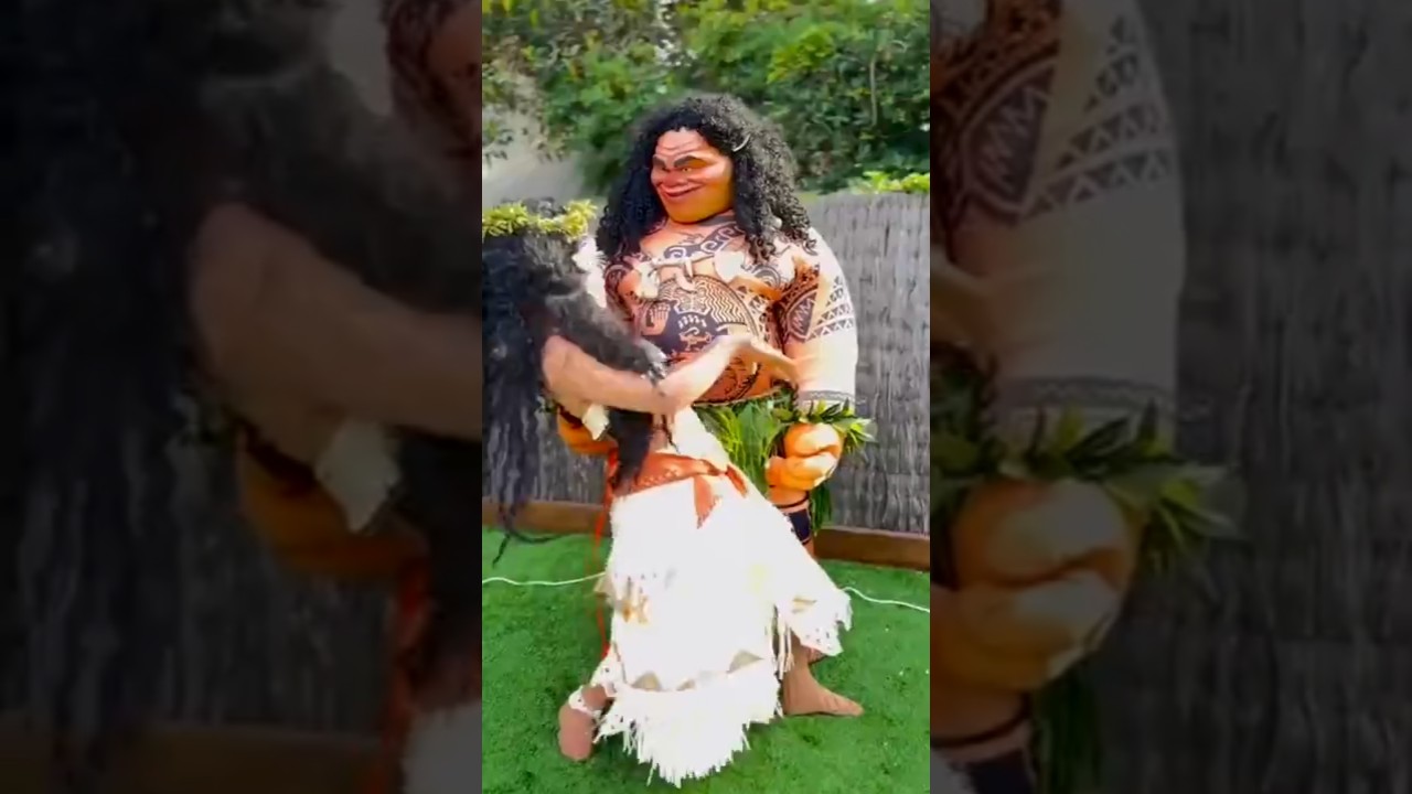 Как надеть костюм принцессы Моаны